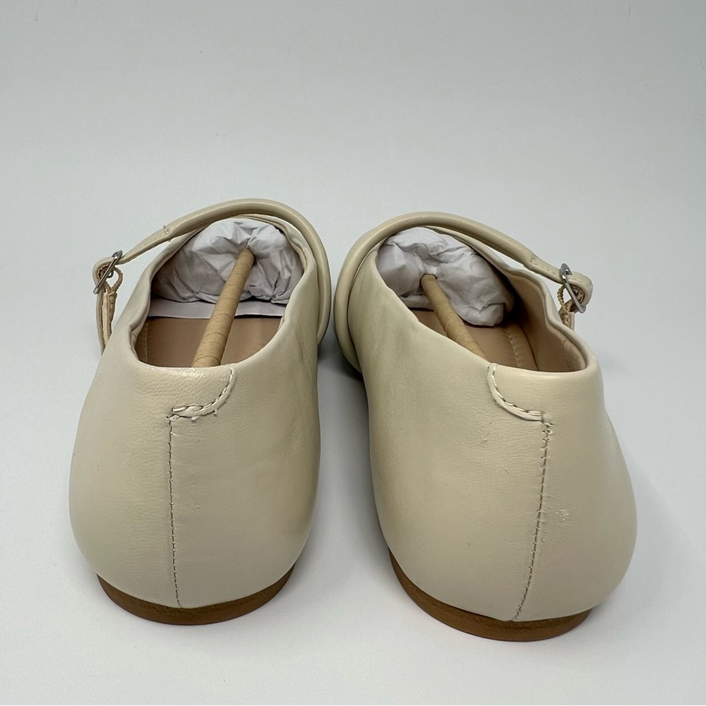 Magnolia Cream Mary Jane Flat Loafers - Picture 5 of 8